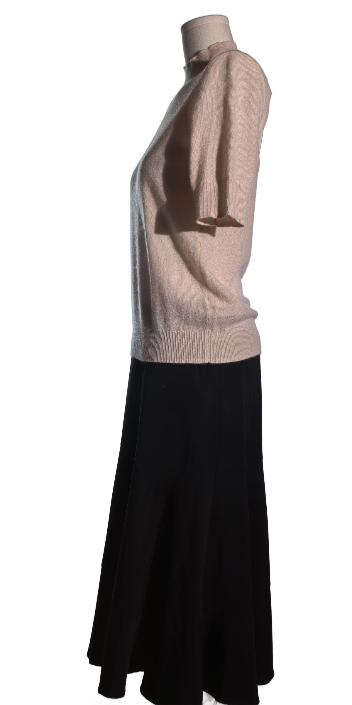 Bluza cu spatele gol din casmir - Maeve