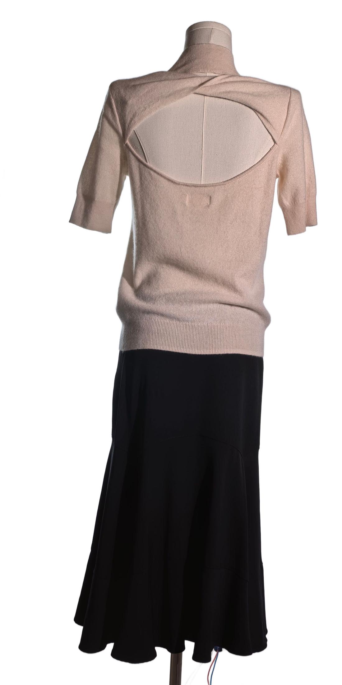 Bluza cu spatele gol din casmir - Maeve