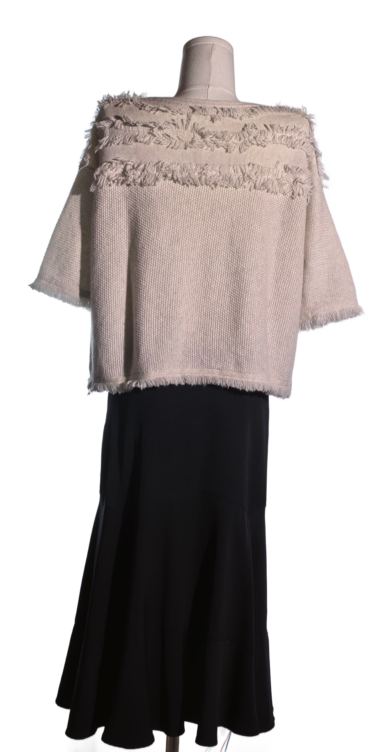 Bluza oversized din casmir gofrat - Club Monaco