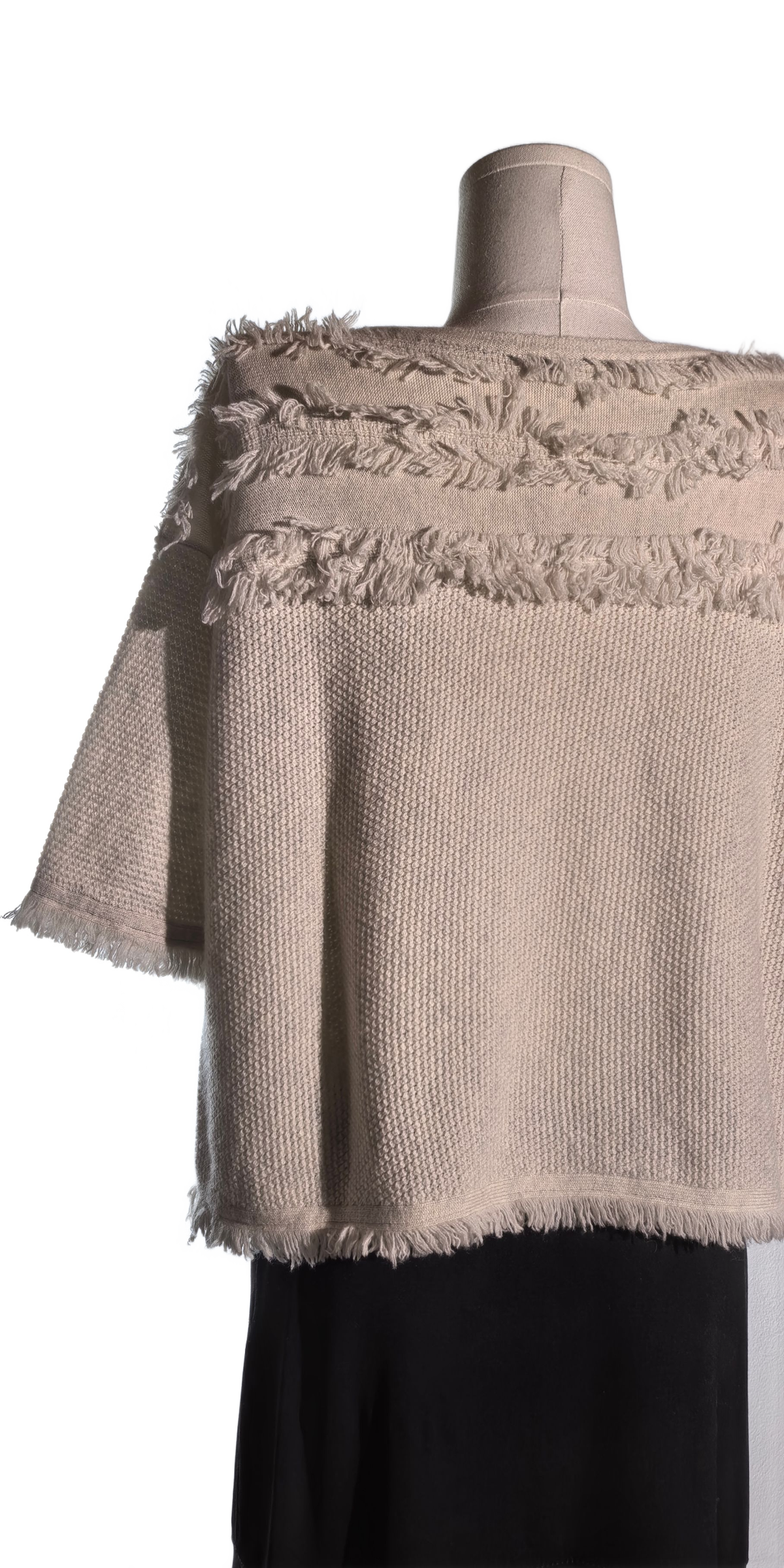 Bluza oversized din casmir gofrat - Club Monaco