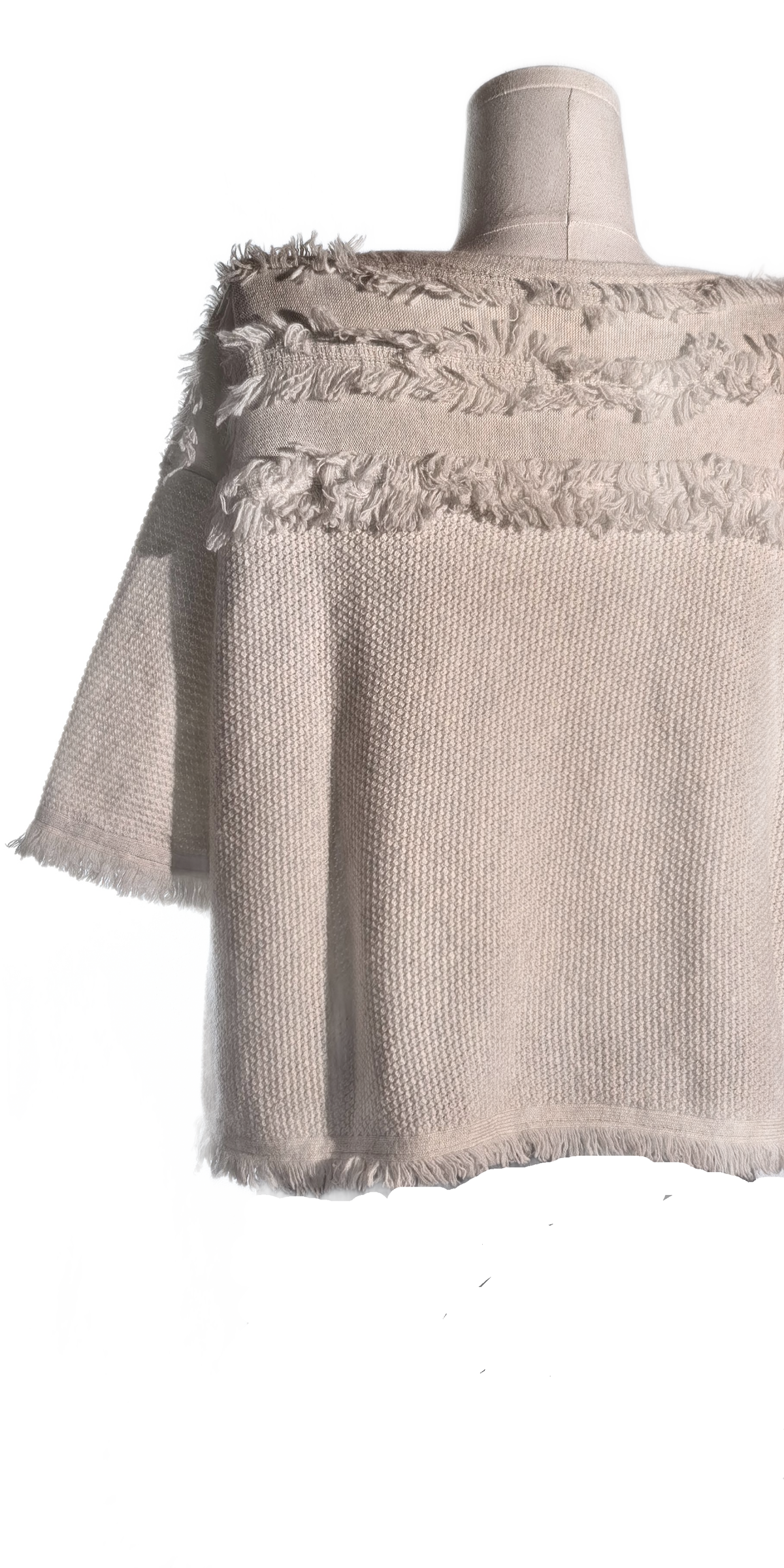 Bluza oversized din casmir gofrat - Club Monaco