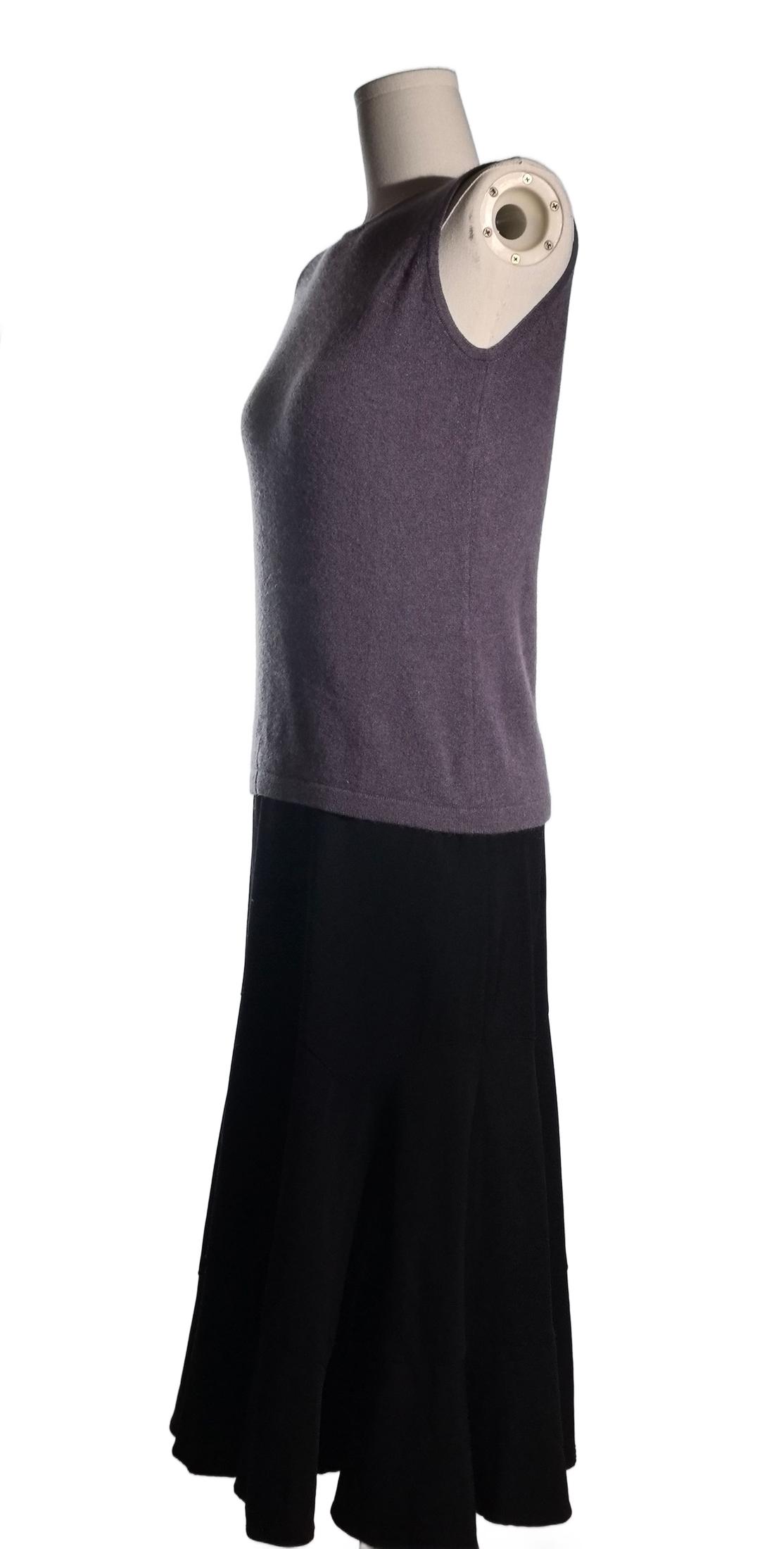 Bluza fara maneci din casmir - Thalian