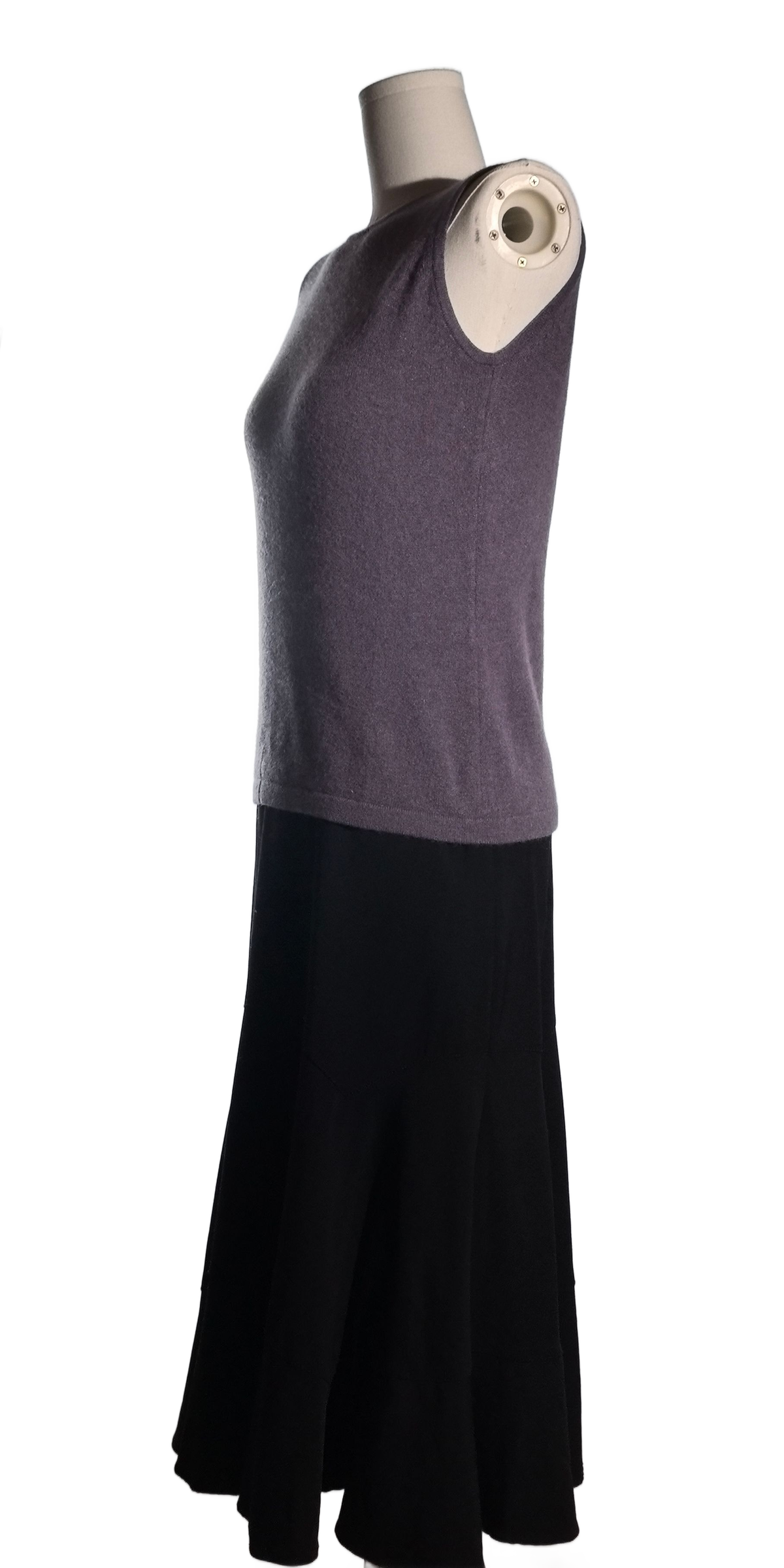 Bluza fara maneci din casmir - Thalian