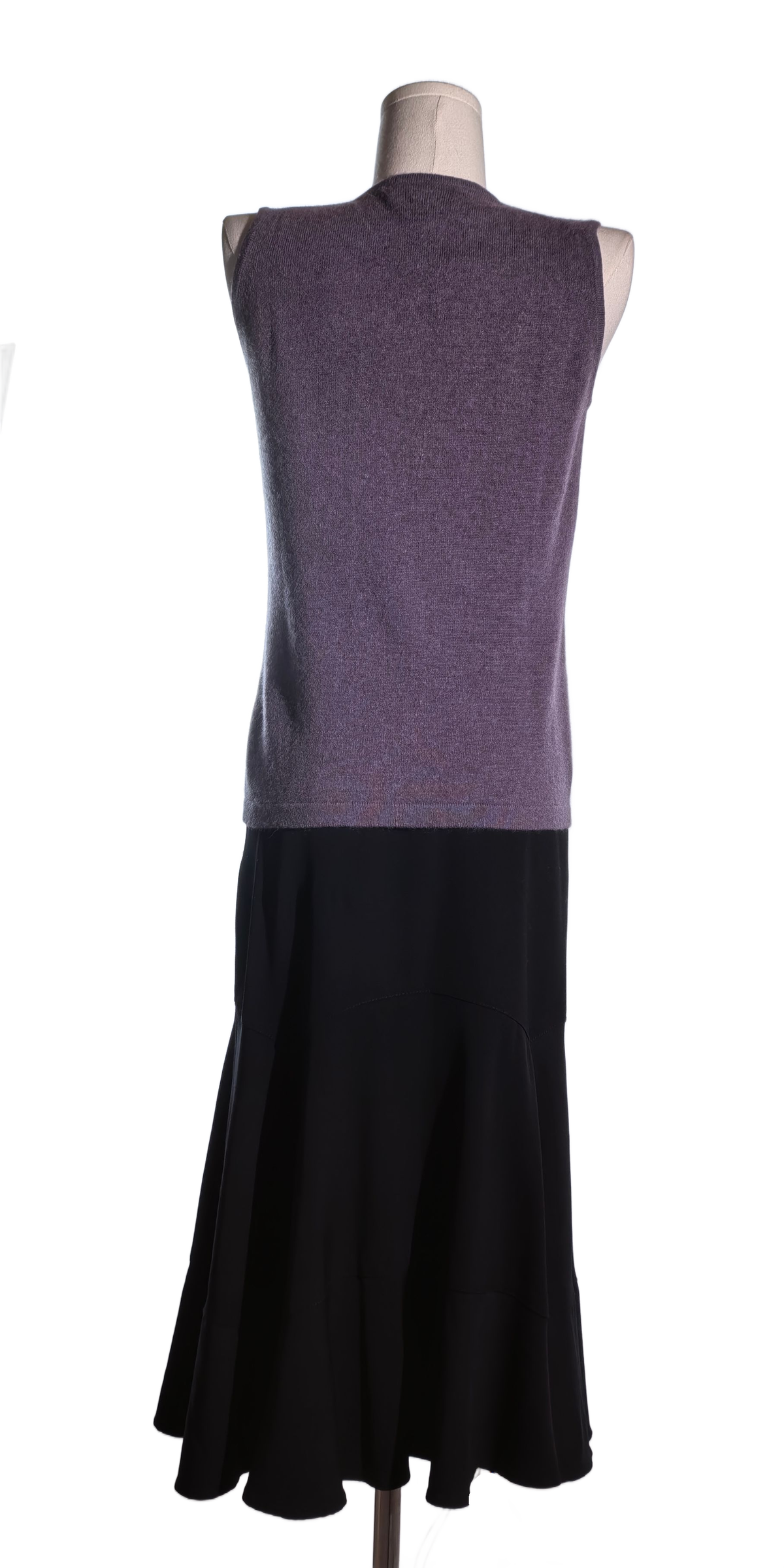 Bluza fara maneci din casmir - Thalian