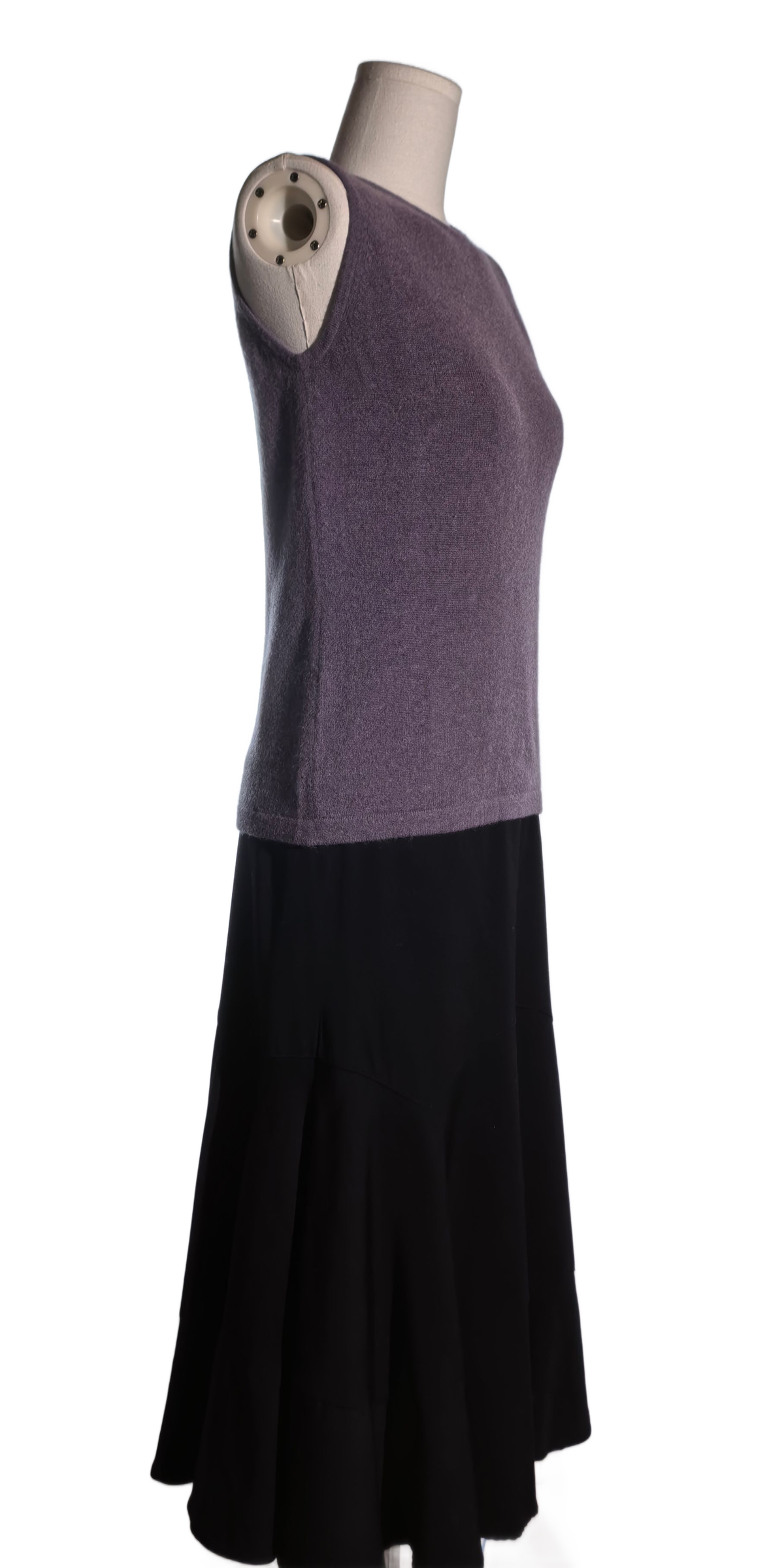 Bluza fara maneci din casmir - Thalian