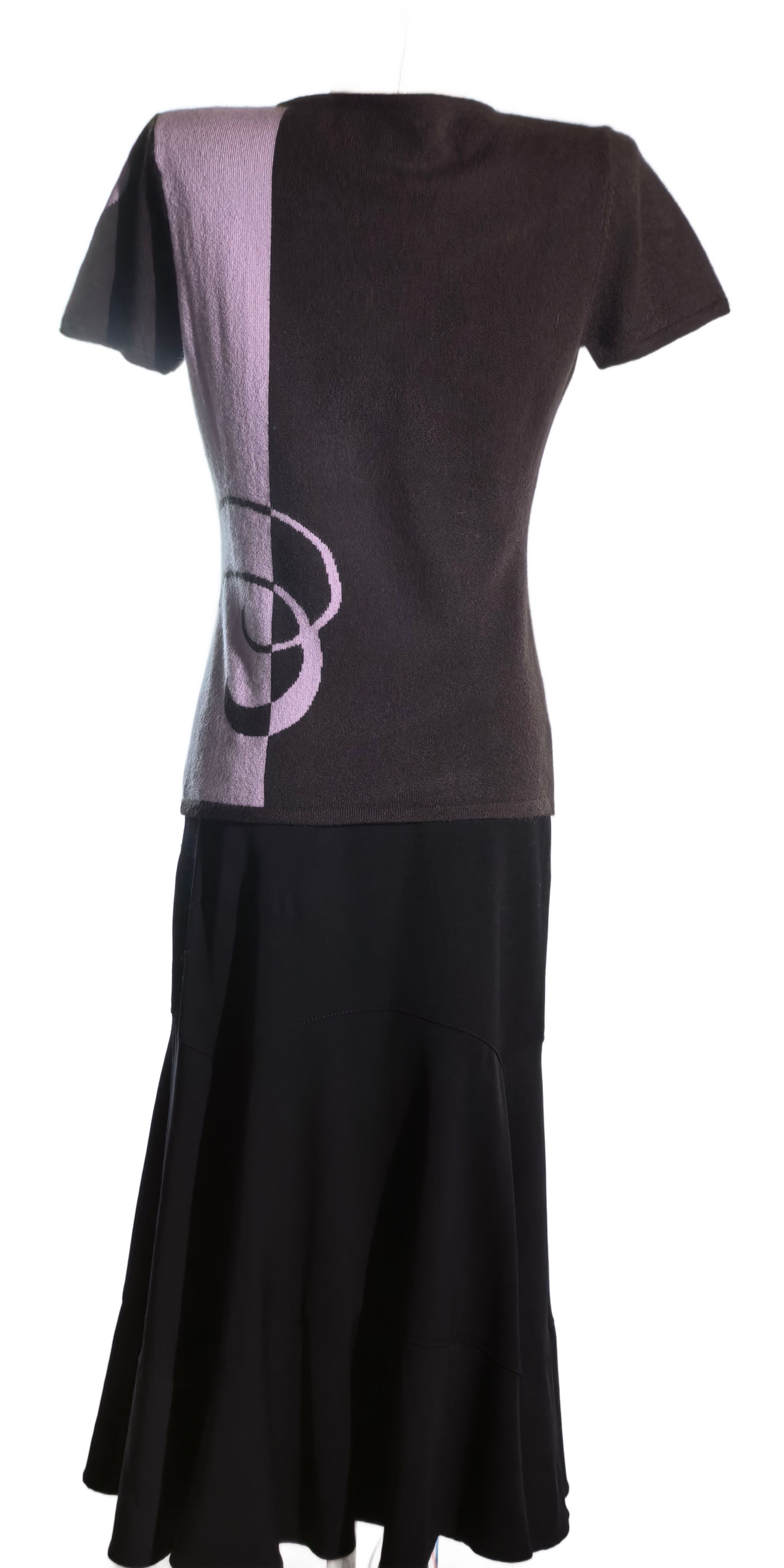 Bluza cu maneca din casmir - Indigo Palma