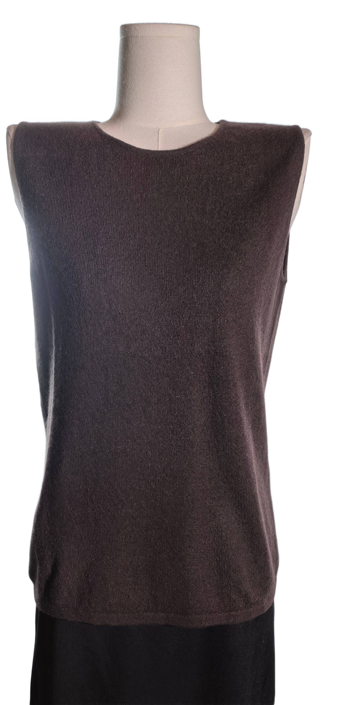 Bluza fara maneci din casmir - Fiftynine