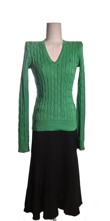 Bluza tricotata cu torsade - Polo Ralph Lauren
