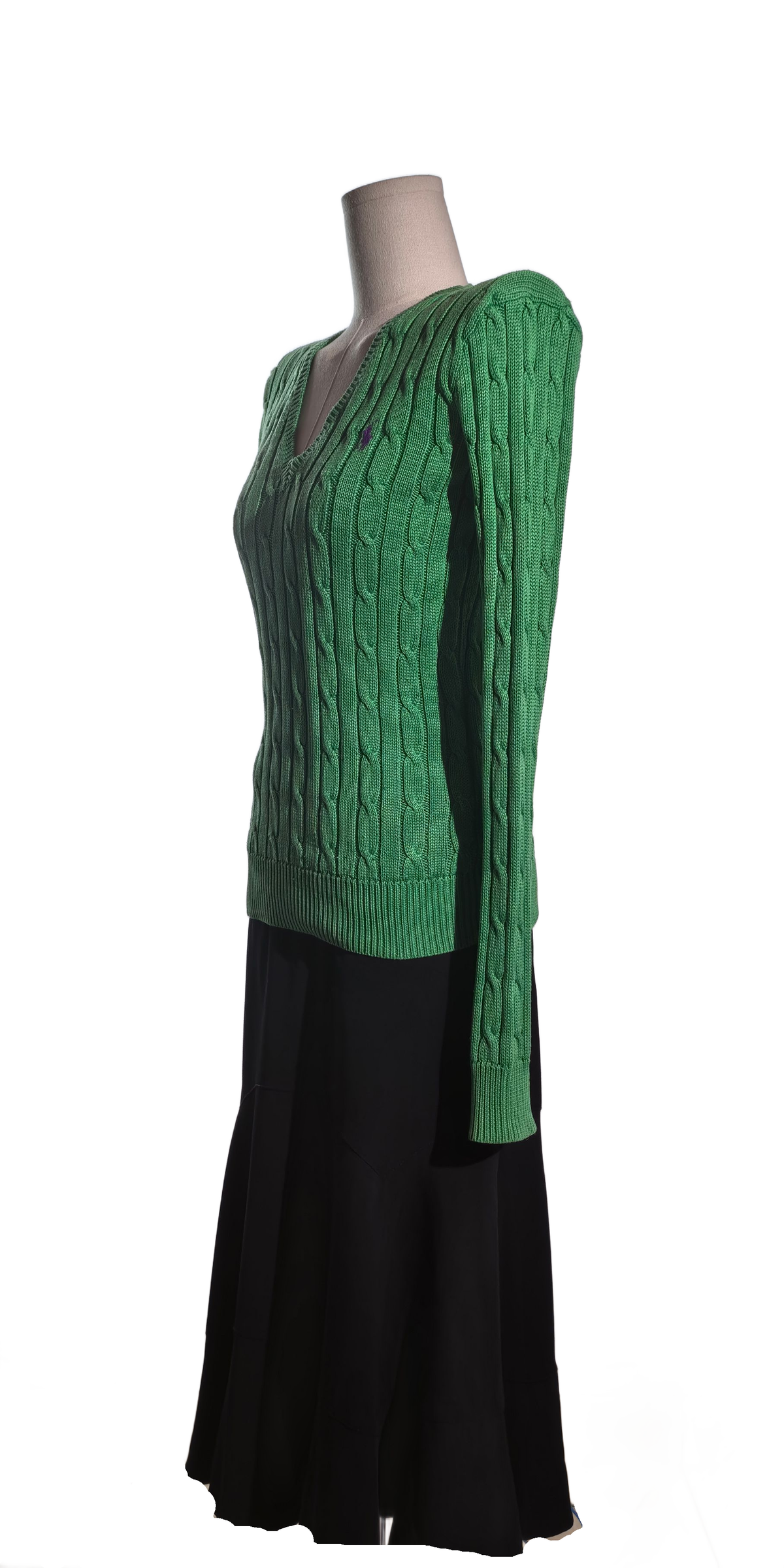 Bluza tricotata cu torsade - Polo Ralph Lauren