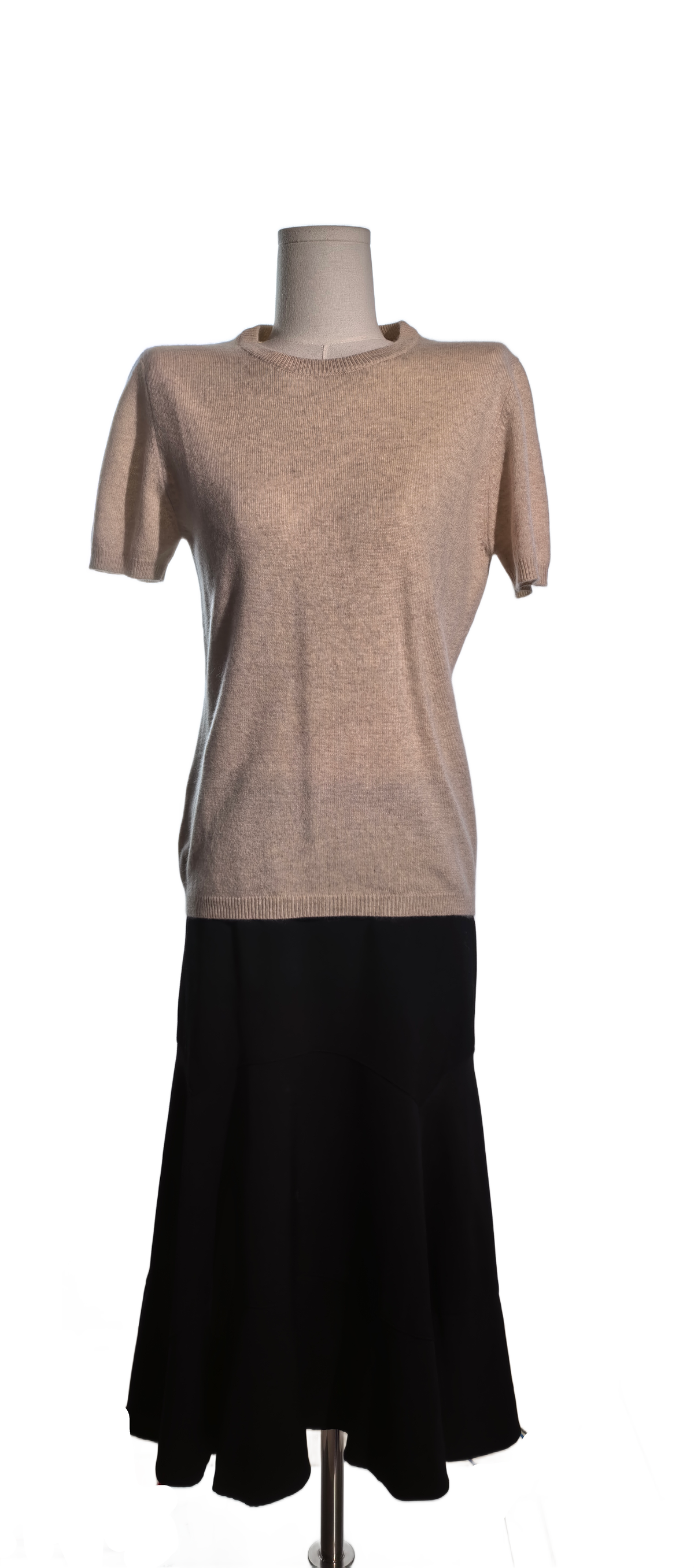 Bluza bej din casmir - Wendy B.