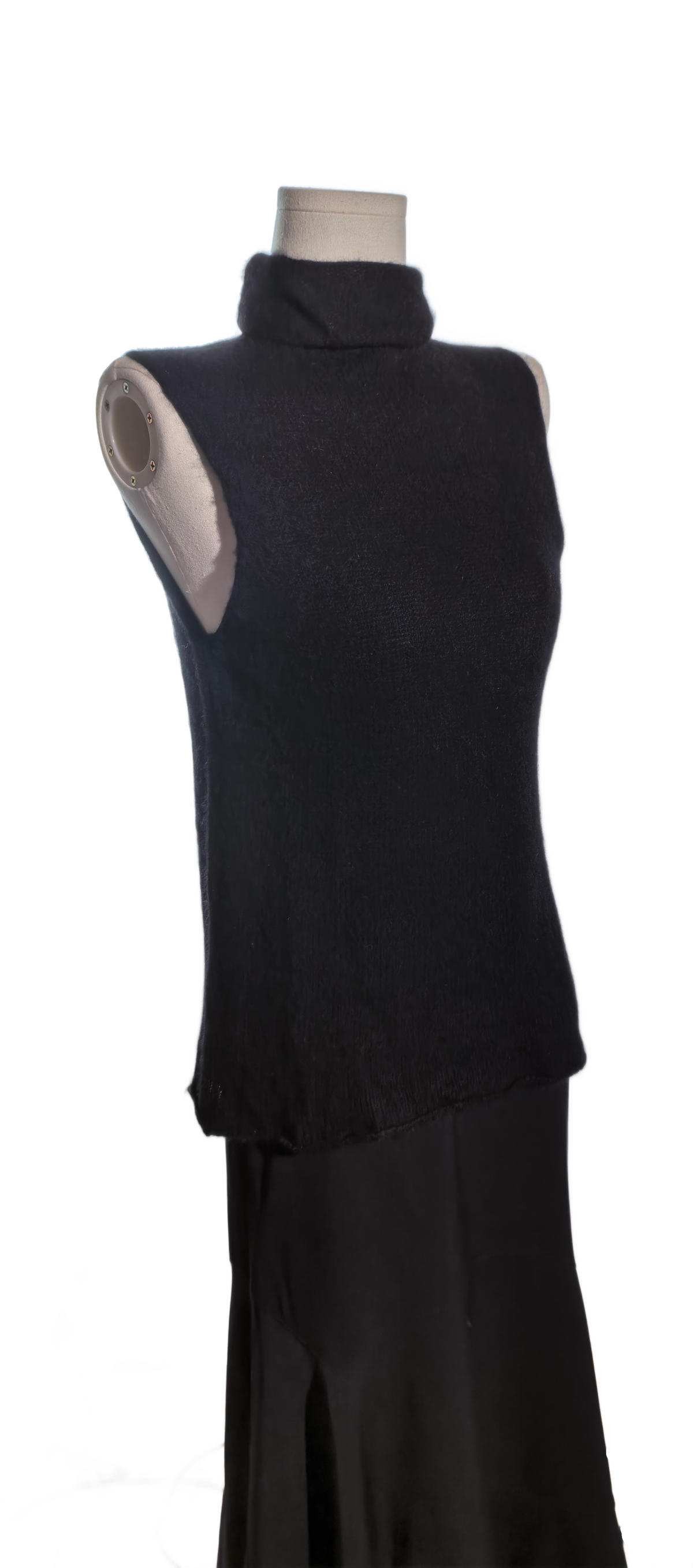 Bluza din casmir aerat cu gat scurt - Brooks Brothers