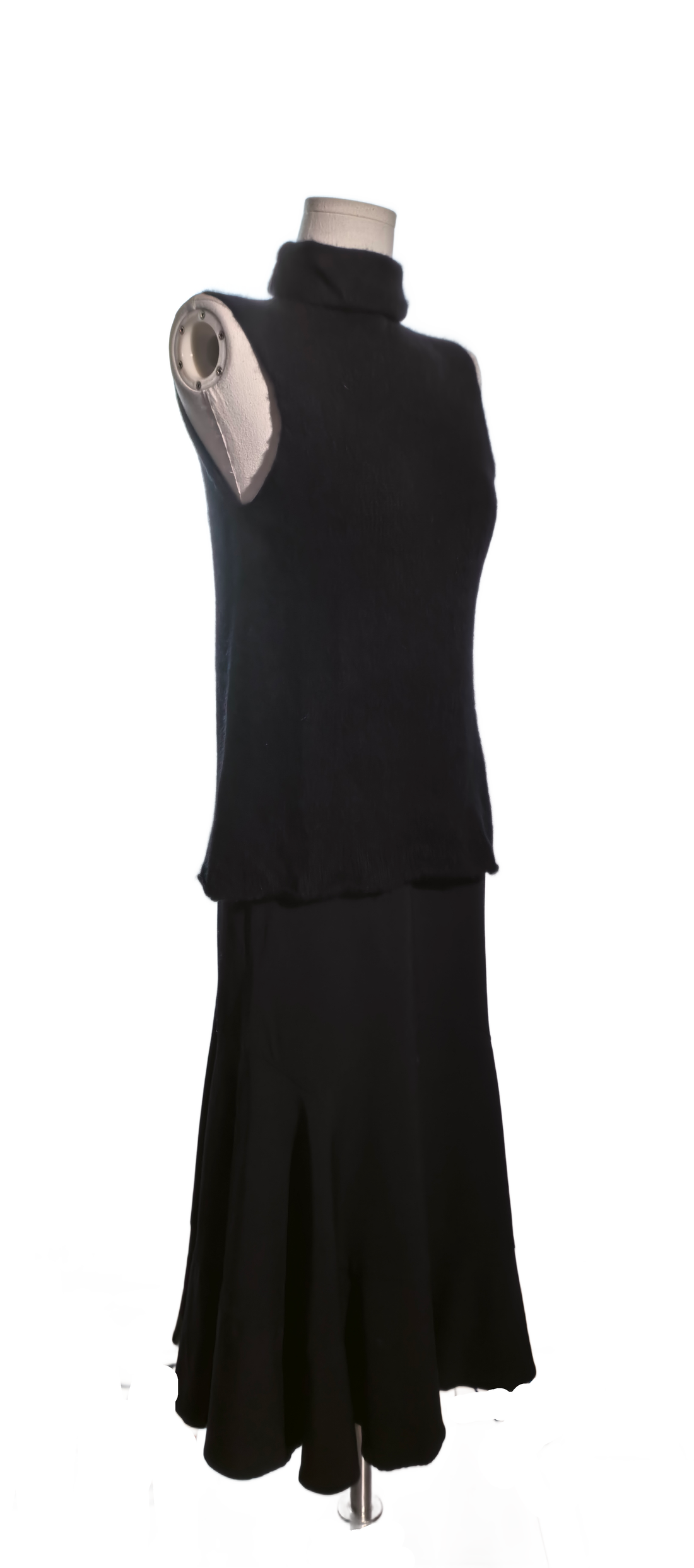 Bluza din casmir aerat cu gat scurt - Brooks Brothers