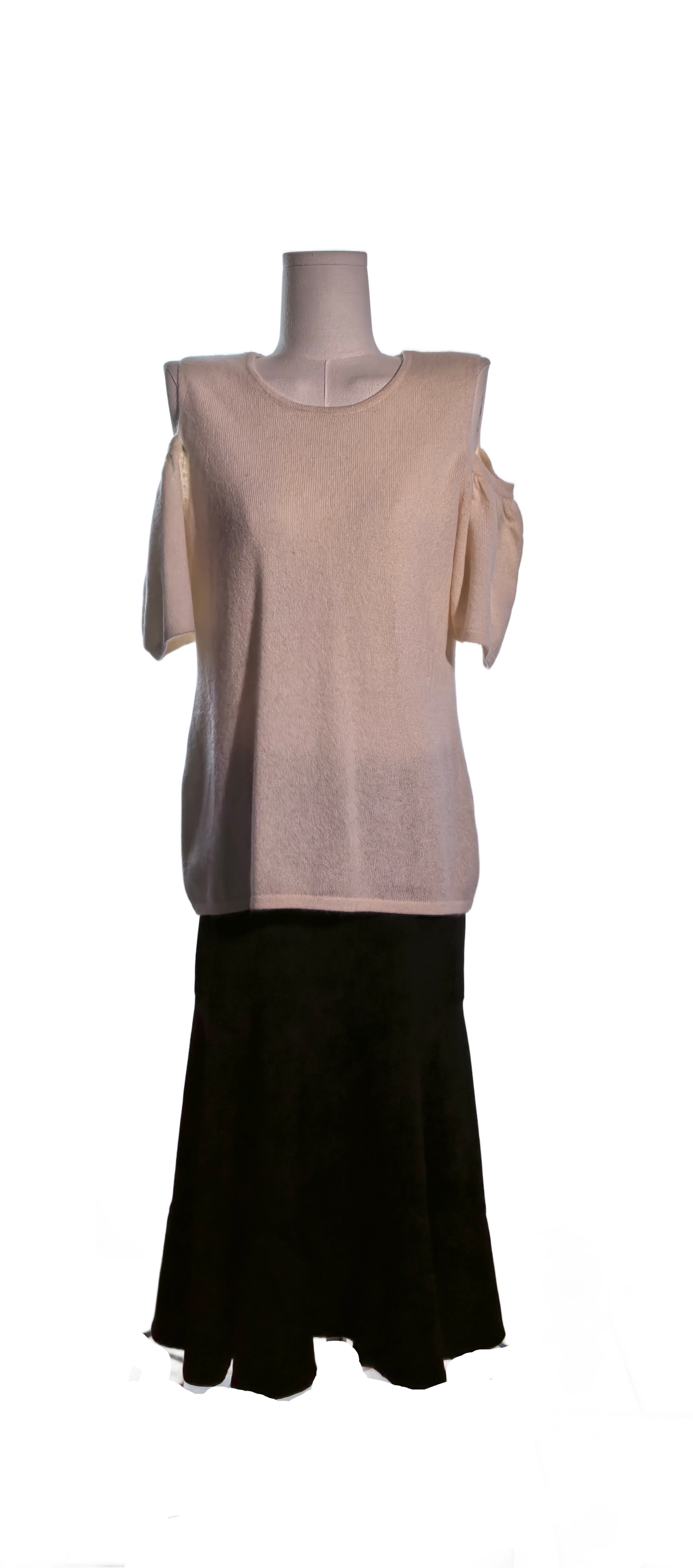 Bluza din casmir cu umerii goi -Charter Club