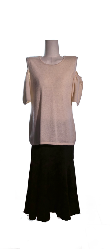Bluza din casmir cu umerii goi -Charter Club