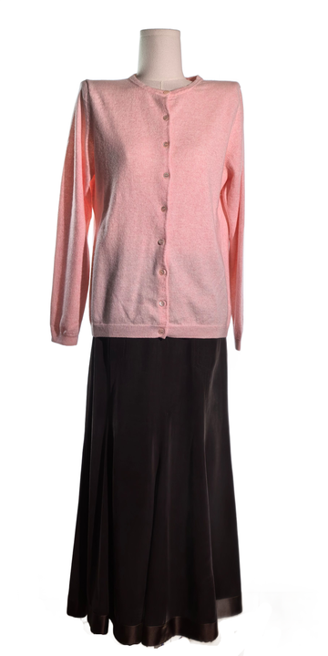 Pulover cu nasturi din casmir - Pure Cashmere