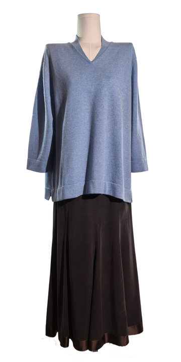 Pulover din casmir cu maneca 3/4 - Jones New York