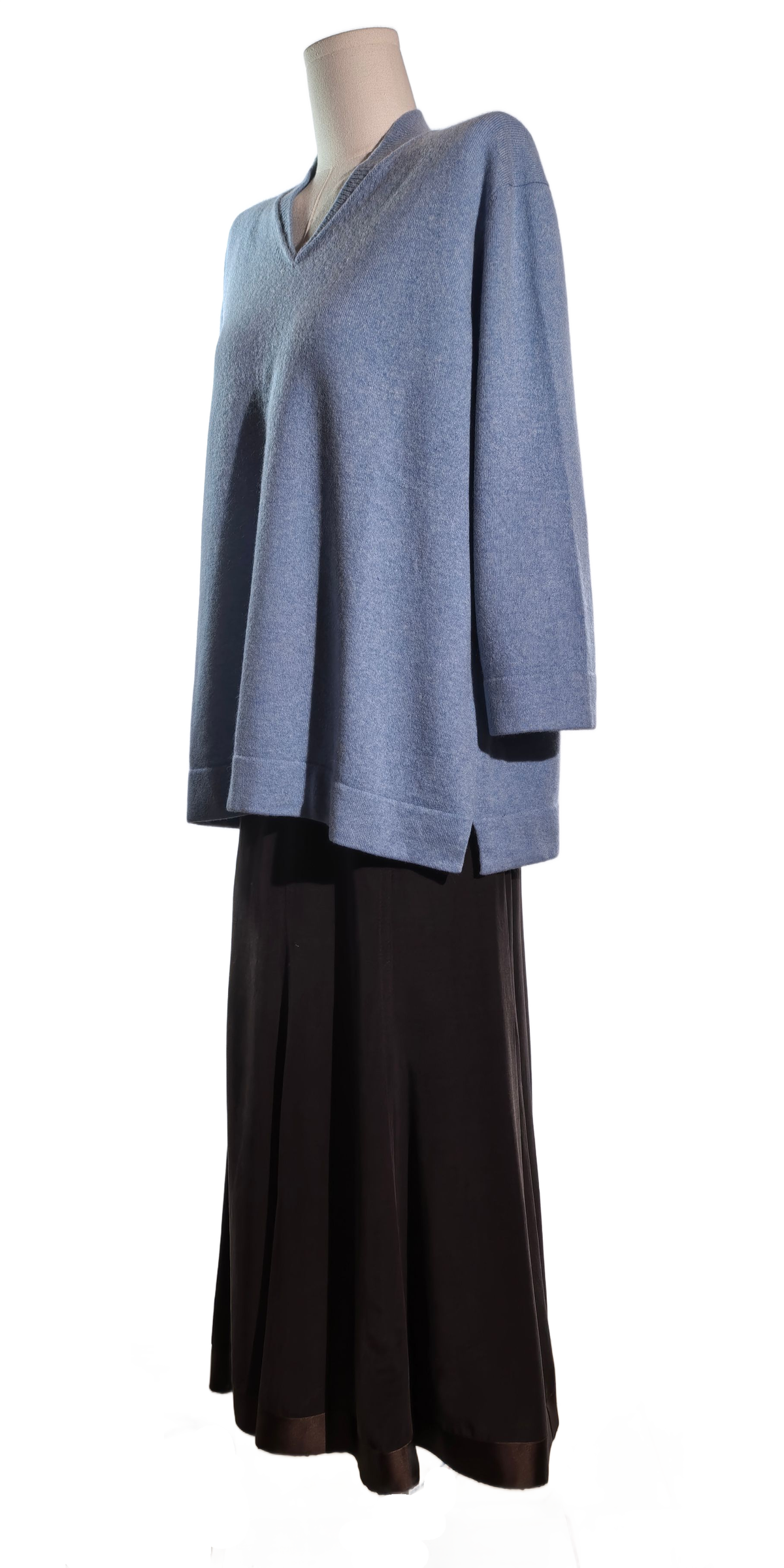 Pulover din casmir cu maneca 3/4 - Jones New York
