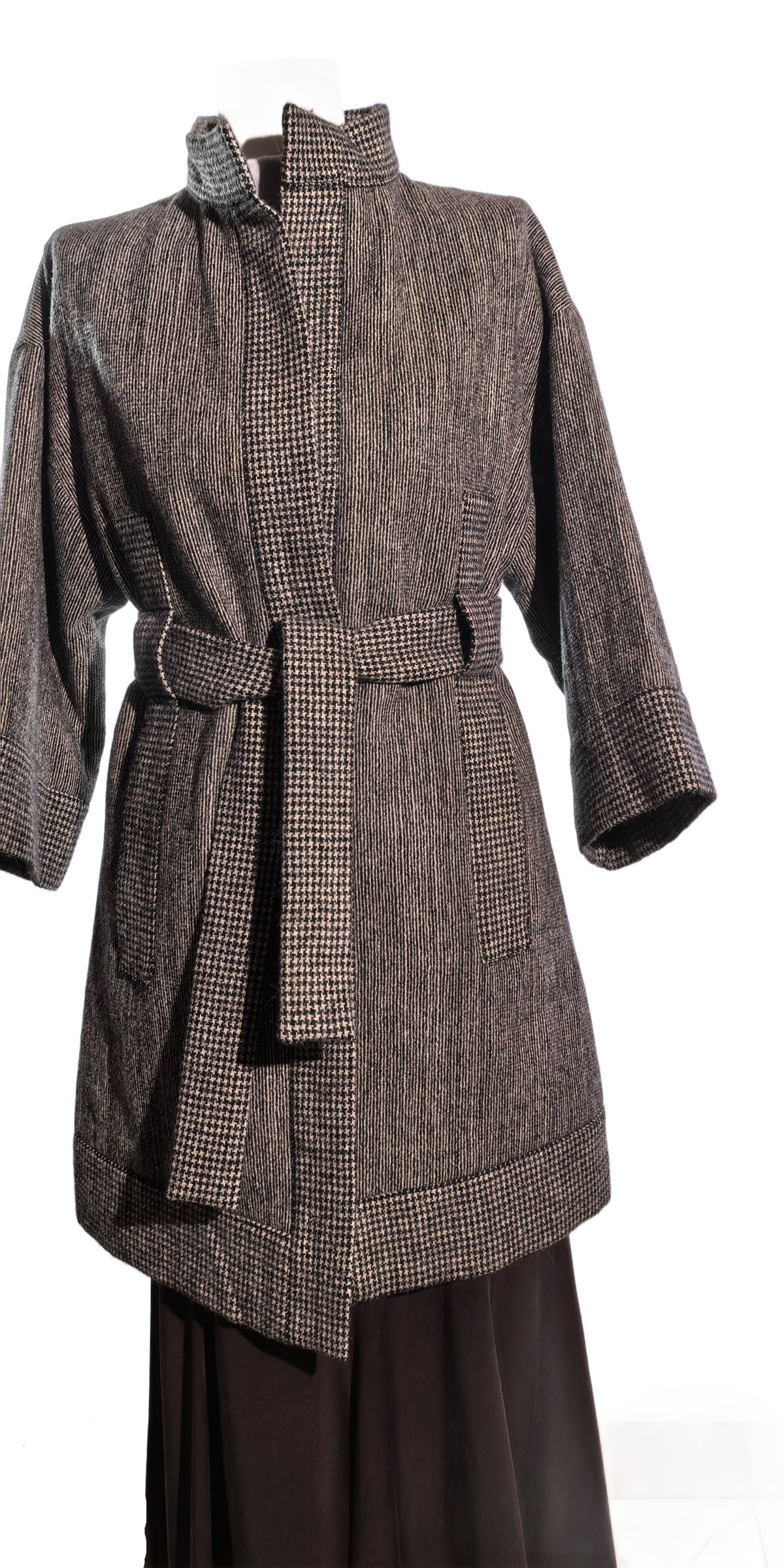 Palton luxury cu cordon din lana - Missoni by Valentino