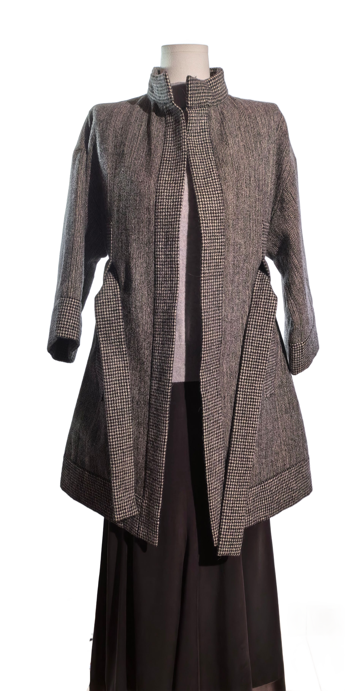 Palton luxury cu cordon din lana - Missoni by Valentino