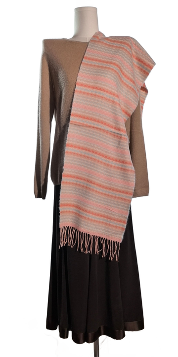 Fular multicolor din casmir