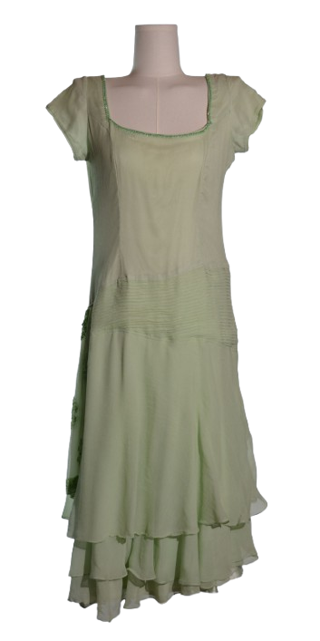 Rochie de ocazie din matase naturala - Vijaya Kohli & Shivani Cherian