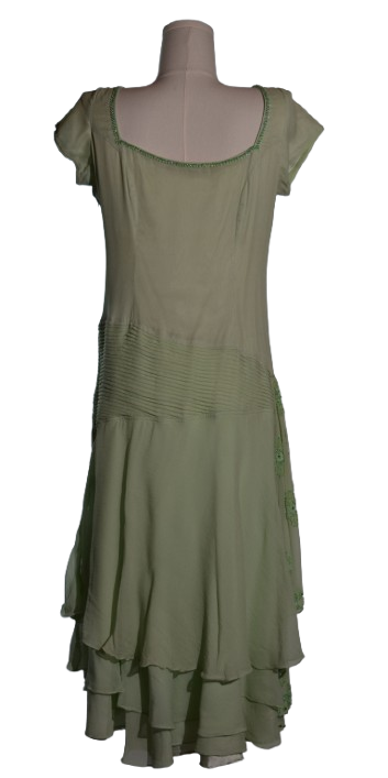 Rochie de ocazie din matase naturala - Vijaya Kohli & Shivani Cherian