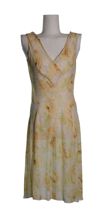 Rochie fluida din matase naturala