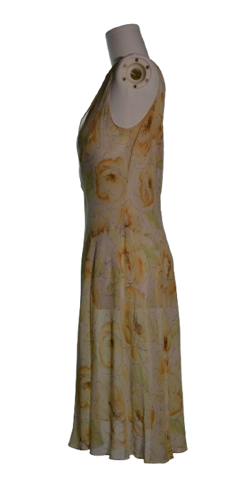 Rochie fluida din matase naturala