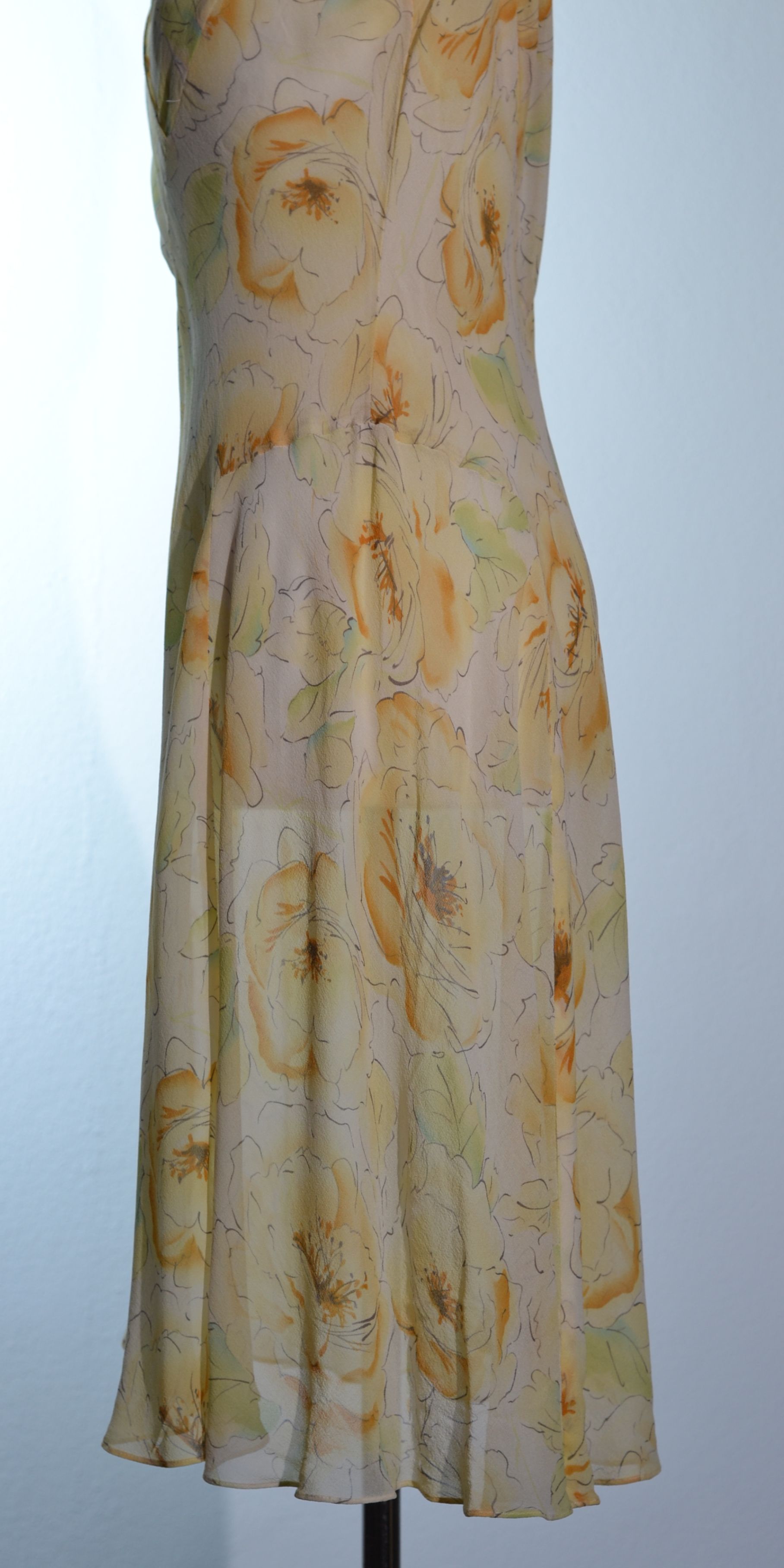 Rochie fluida din matase naturala