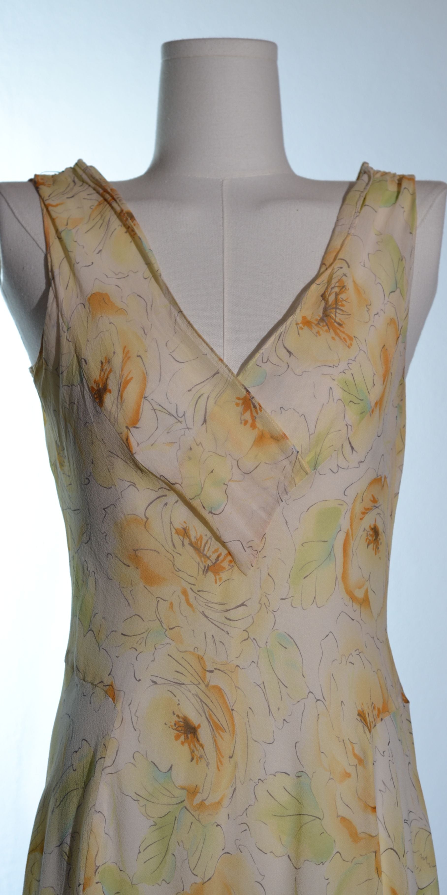 Rochie fluida din matase naturala