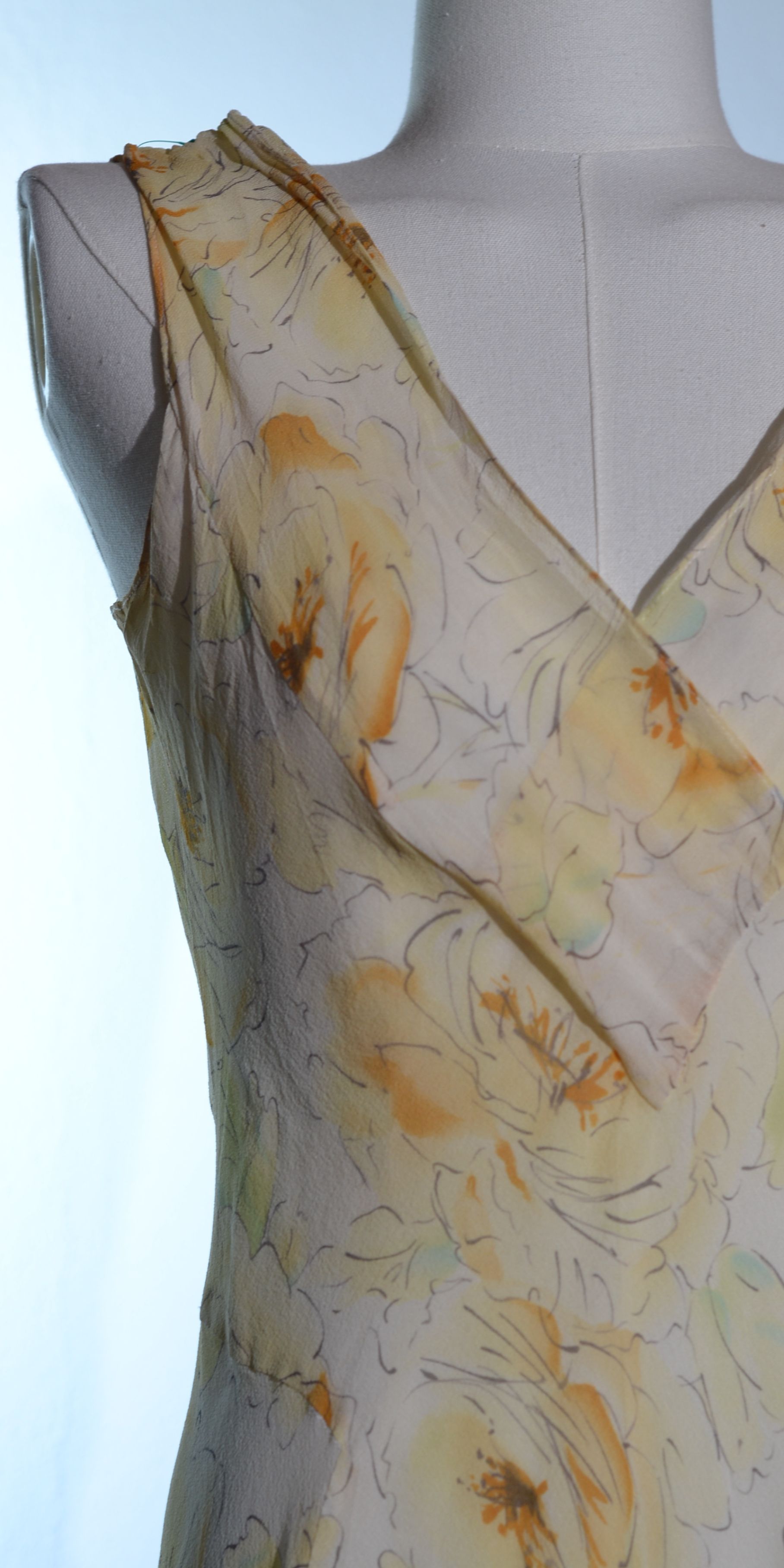Rochie fluida din matase naturala