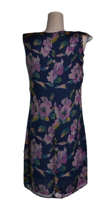 Rochie florala din matase naturala - Conbipel