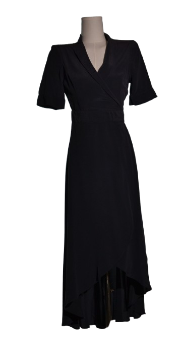 Rochie ampla parte peste parte din matase naturala - Equipment