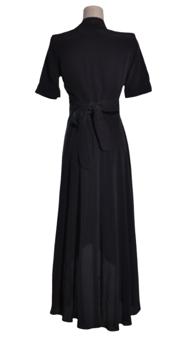 Rochie ampla parte peste parte din matase naturala - Equipment