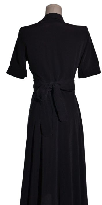 Rochie ampla parte peste parte din matase naturala - Equipment