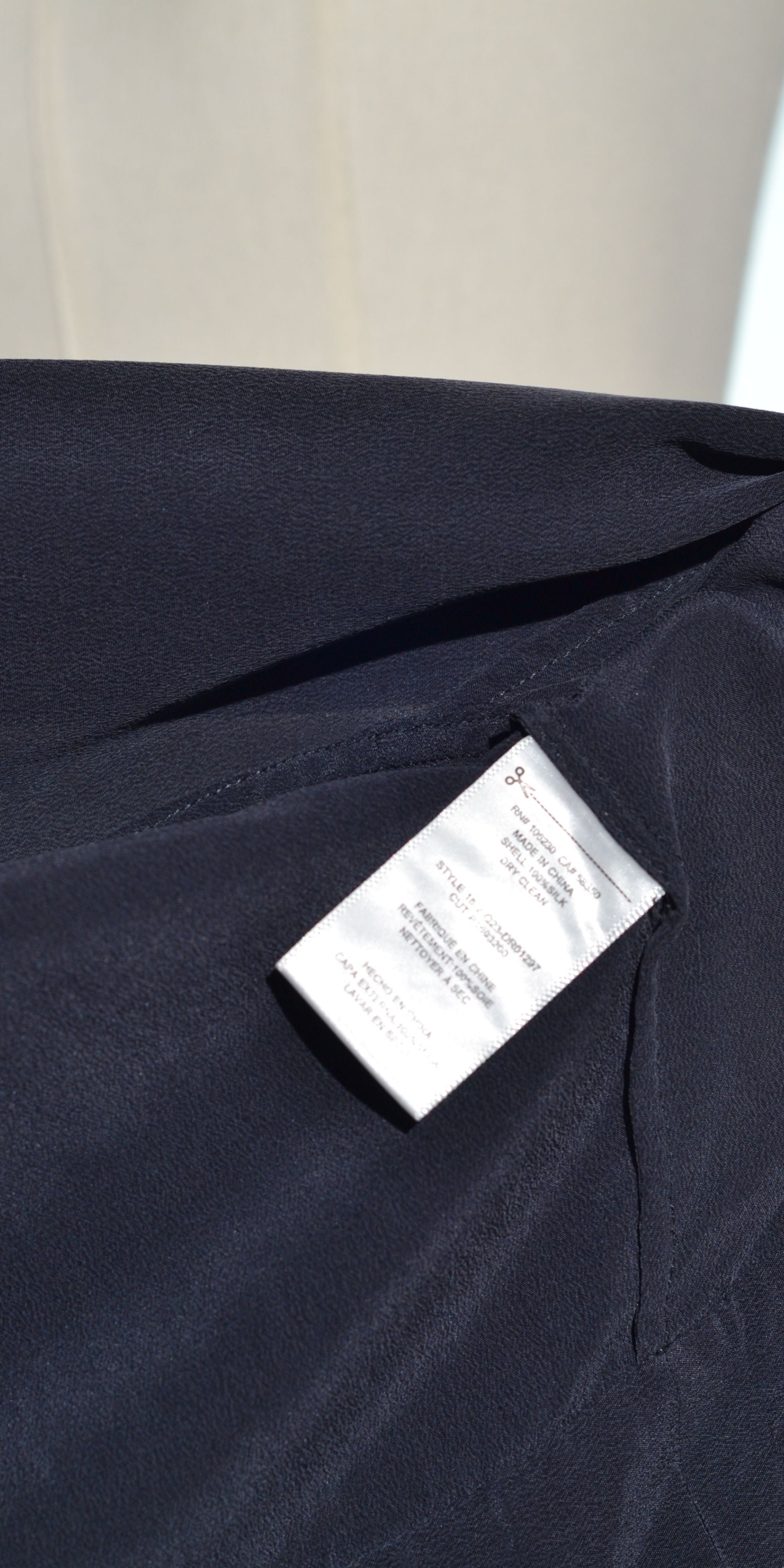 Rochie ampla parte peste parte din matase naturala - Equipment