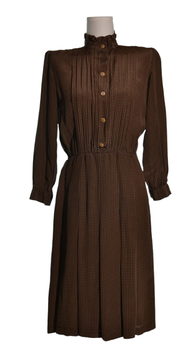 Rochie plisata din matase naturala