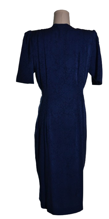 Rochie vintage din matase naturala - Adrianna Papell