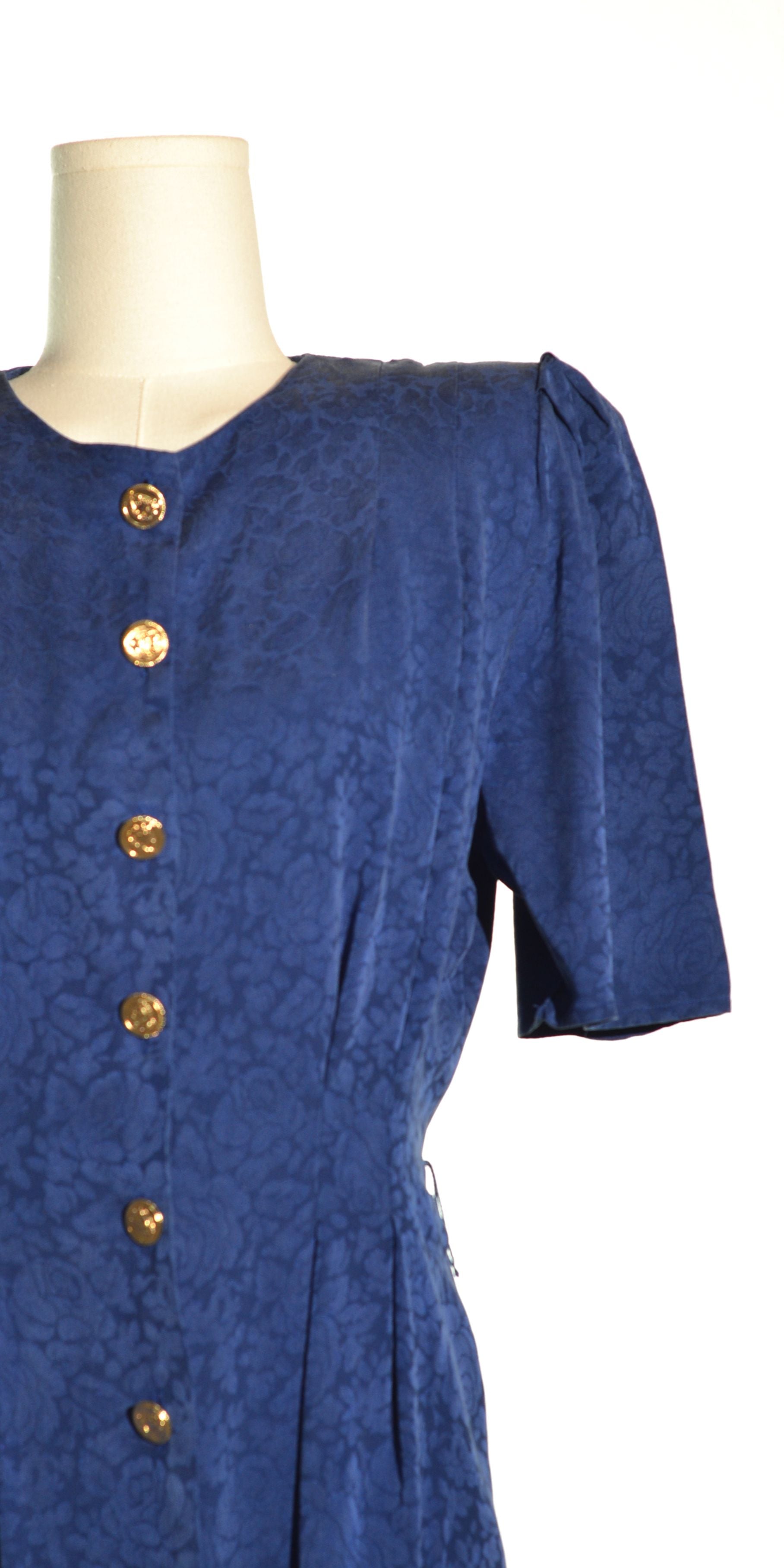 Rochie vintage din matase naturala - Adrianna Papell