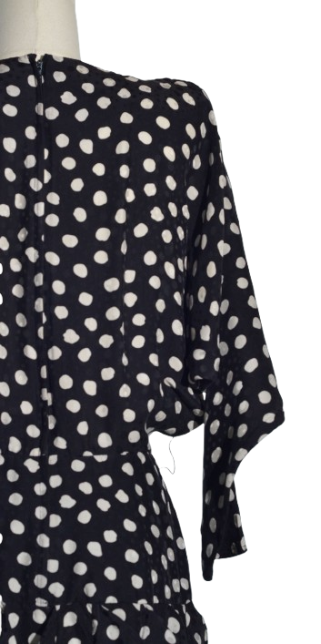 Rochie din matase naturala cu volane - St. Gillian