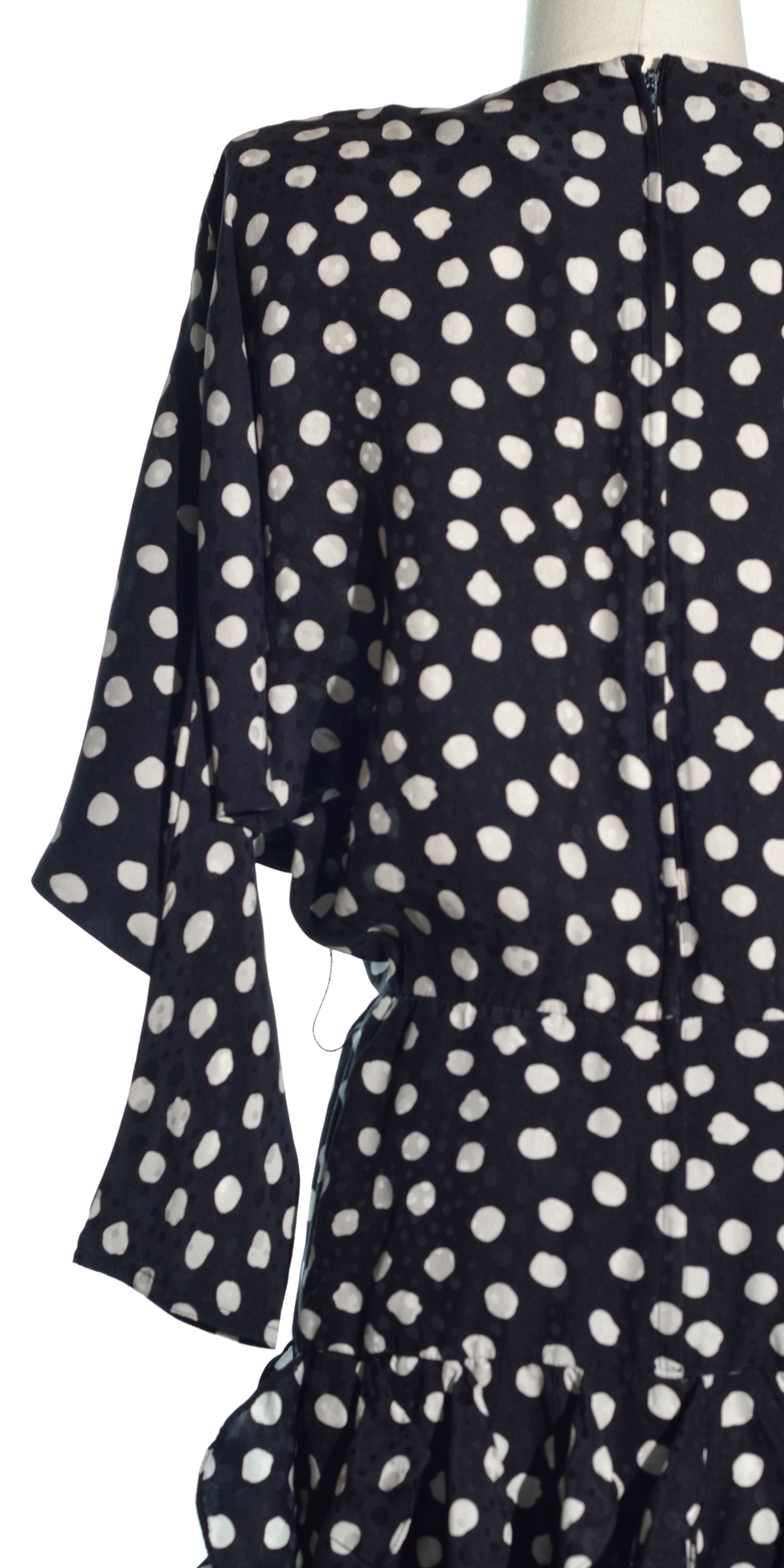Rochie din matase naturala cu volane - St. Gillian