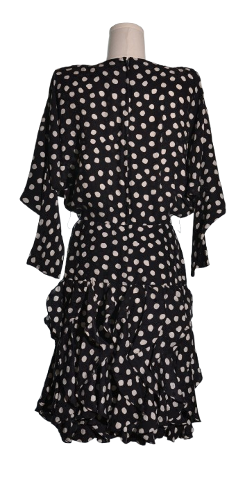 Rochie din matase naturala cu volane - St. Gillian
