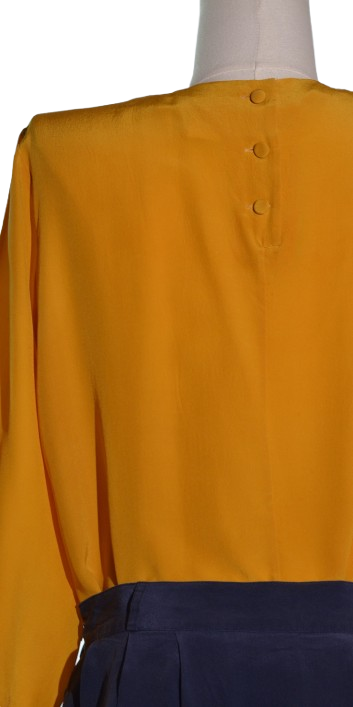 Camasa vintage luxury din matase naturala - Oleg Cassini