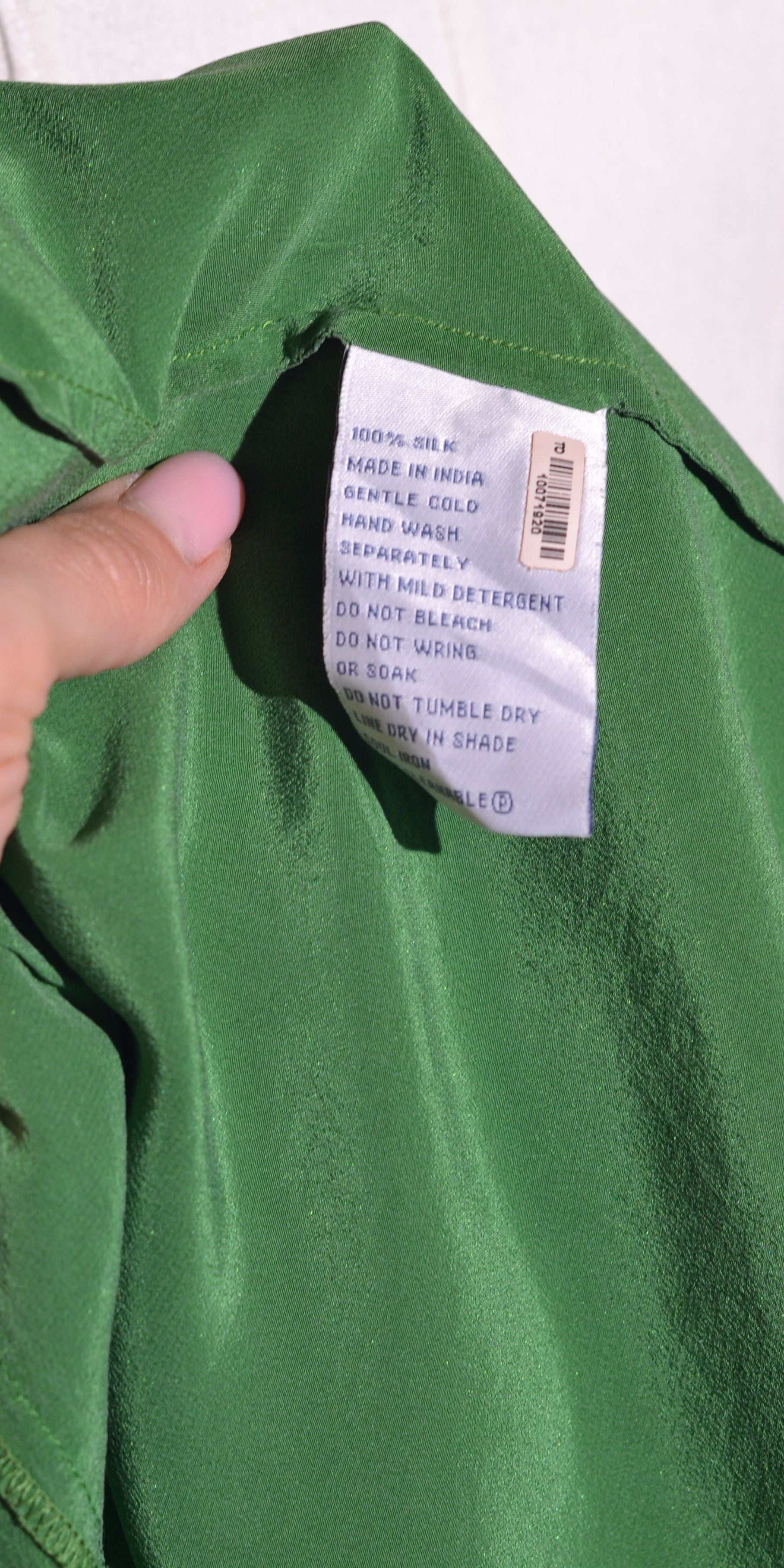 Tricou  fluid din matase naturala