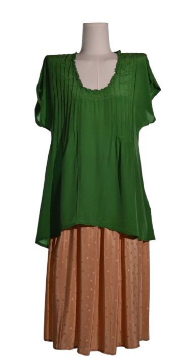 Tricou  fluid din matase naturala