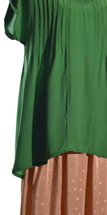 Tricou  fluid din matase naturala