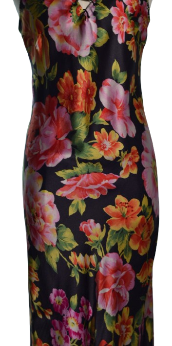 Rochie maxi din matase naturala satinata - Superior