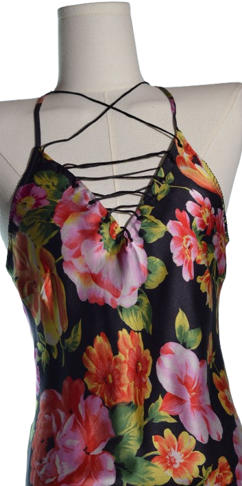 Rochie maxi din matase naturala satinata - Superior