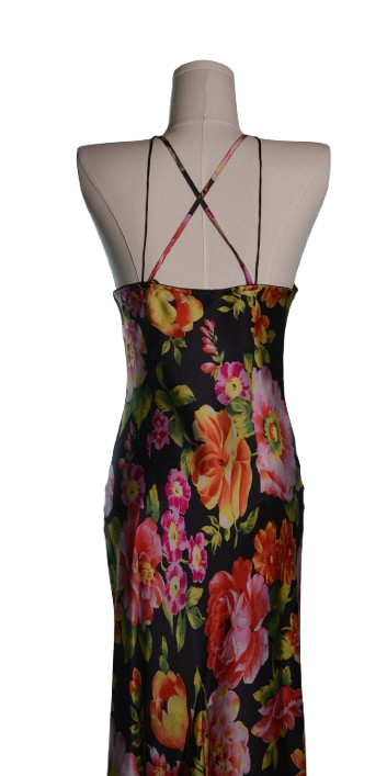 Rochie maxi din matase naturala satinata - Superior