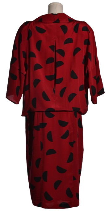 Rochie vintage de designer din matase naturala - Gianfranco Ferre